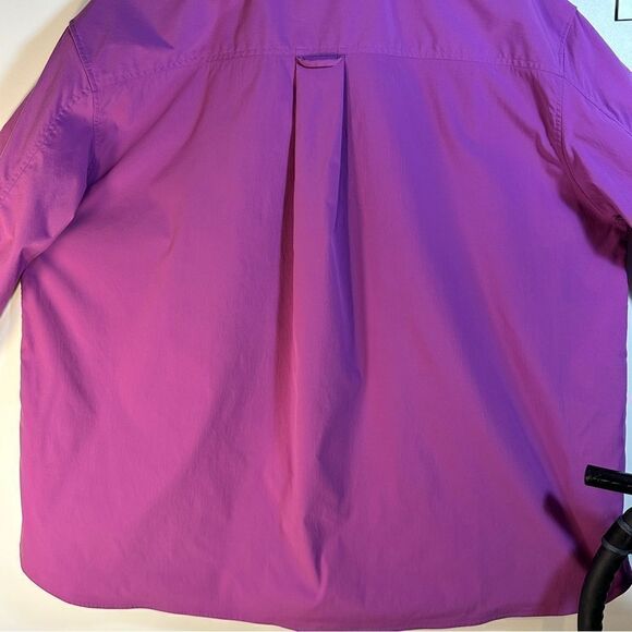ATHLETA PURPLE Button-Down/Long Sleeve 1X - Picture 7 of 13